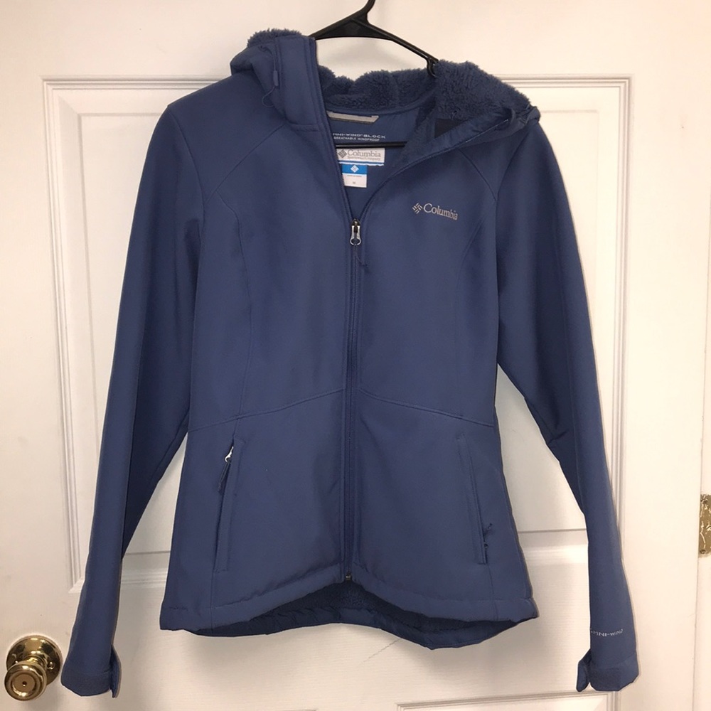Columbia Omni-Wind Block Jacket M, periwinkle